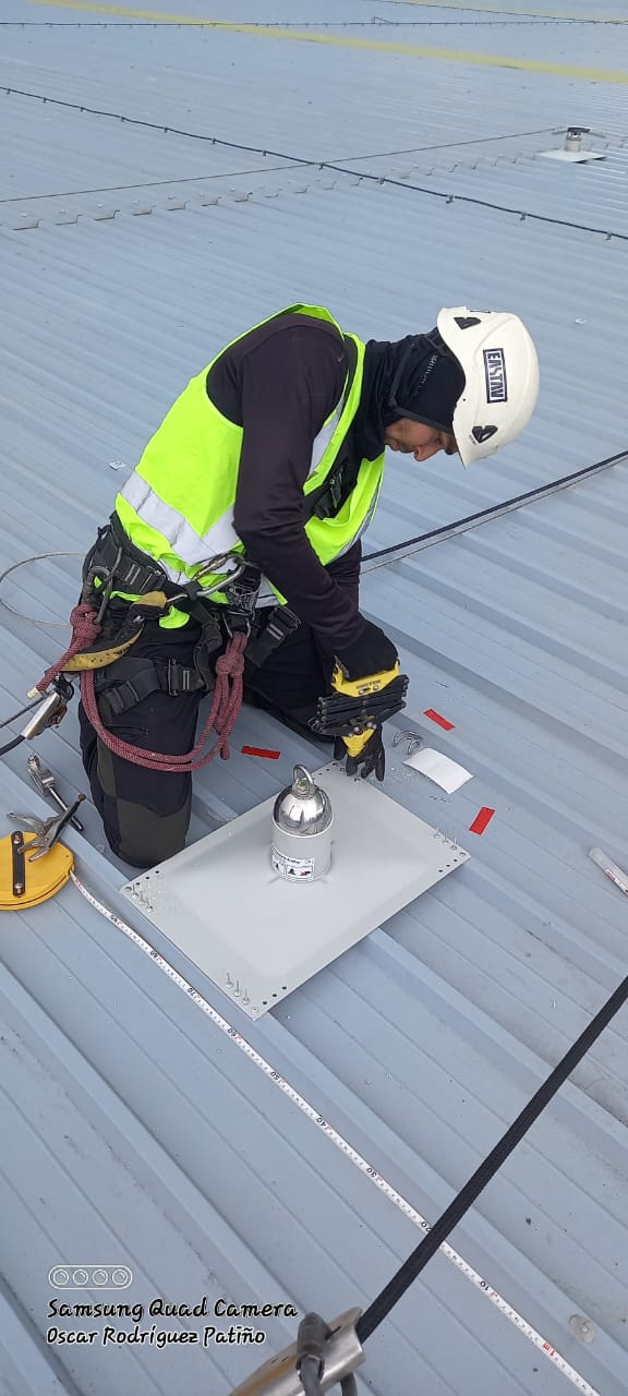 Instalación de sistemas de protección